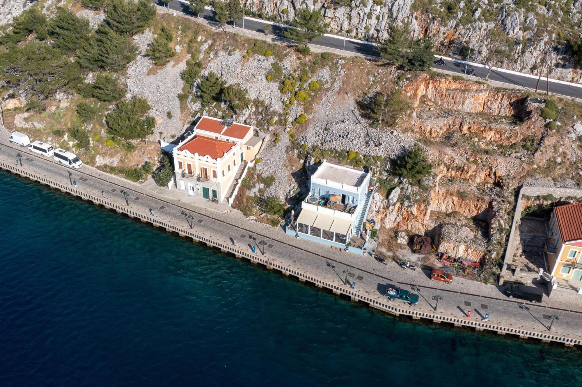 Over The Sea Apartments Symi Exteriér fotografie