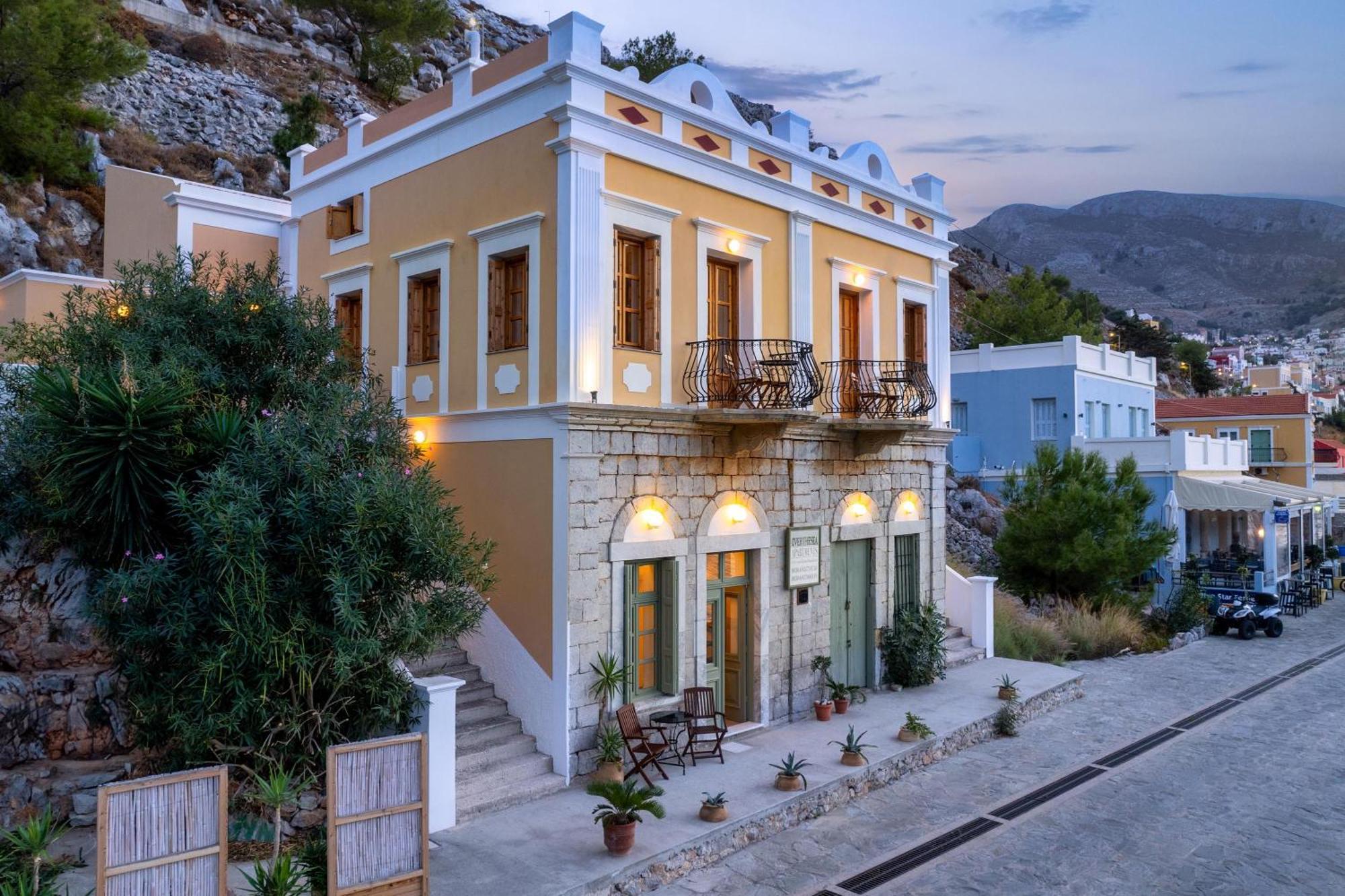Over The Sea Apartments Symi Exteriér fotografie